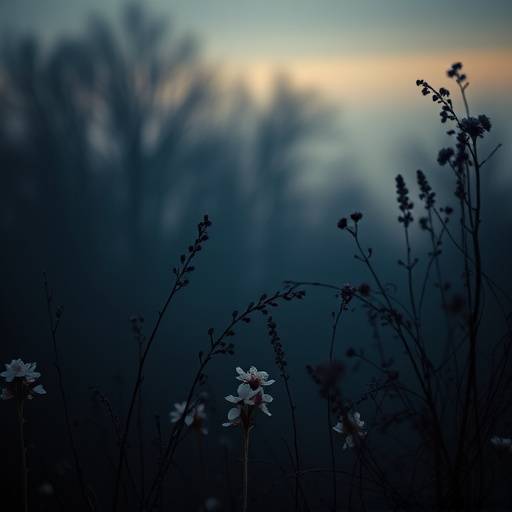 Still from Samantha Lee's music video for 'Midnight Bloom'